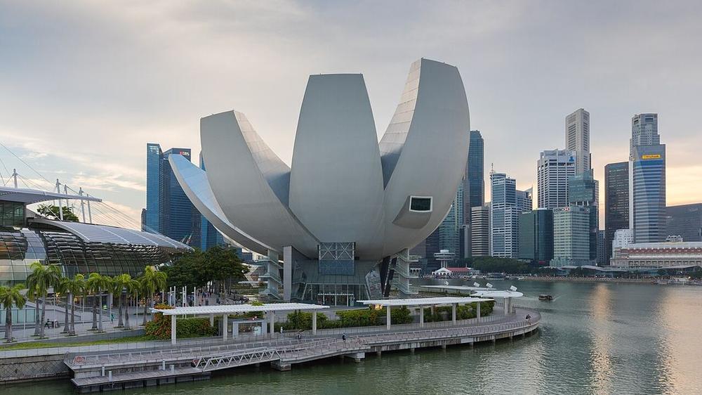 Marina Bay waterfront and the central business district, Singapore